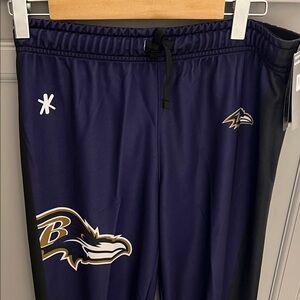 NFL Purple and Black Womens Track Pants